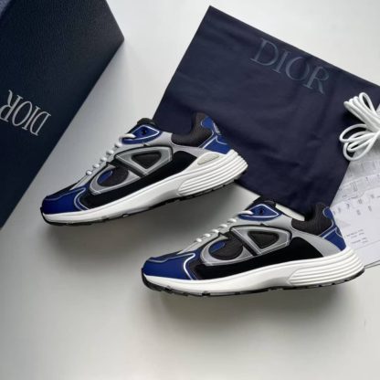 Replica Dior Men's B30 Countdown Sneaker In Blue - Image 4