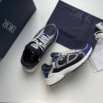 Replica Dior Men's B30 Countdown Sneaker In Blue - Image 8