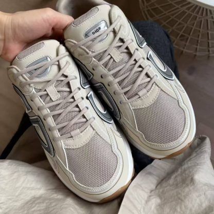 Replica Dior Men's B30 Countdown Sneaker In Cream - Image 5
