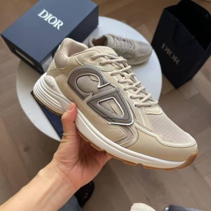 Replica Dior Men's B30 Countdown Sneaker In Cream - Image 2