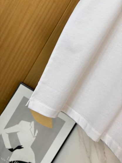 Replica Loro Piana Men's The Gift of Kings® Polo Shirt in White - Image 7