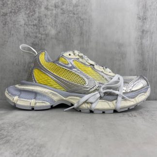 REPLICA BALENCIAGA MEN'S 3XL GRADIENT SNEAKER IN YELLOW/OFF WHITE/GREY