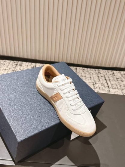 Replica Dior B01 Matchpoint Sneaker Cognac and White Smooth Calfskin with White Suede - Image 7