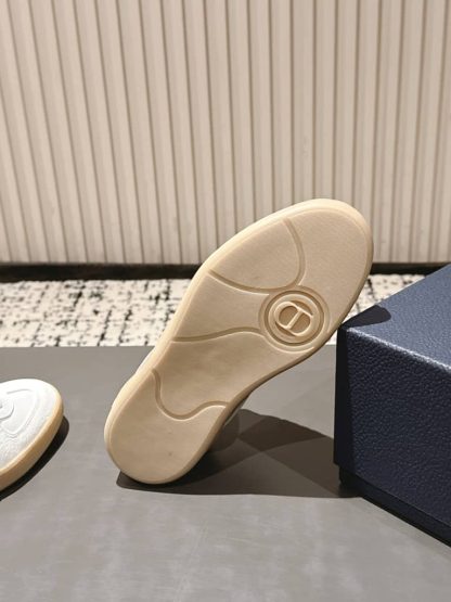 Replica Dior B01 Matchpoint Sneaker Cognac and White Smooth Calfskin with White Suede - Image 3