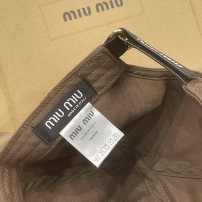 Replica Miu Miu Hat Cap 2025SS High Quality 1:1 Copy - Image 2