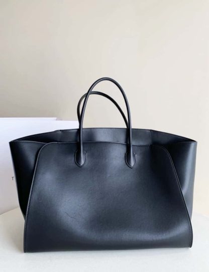 Replica The Row Marlo 17 Bag in Leather Black - Image 8