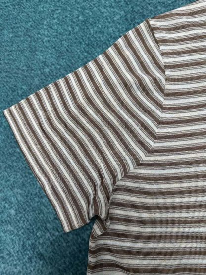Replica Loro Piana Elvo Striped T-Shirt For Men - Image 8