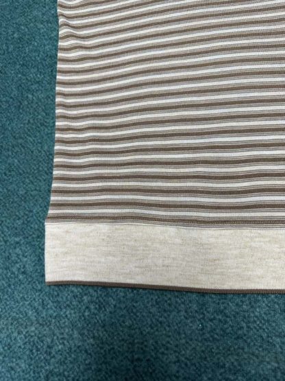 Replica Loro Piana Elvo Striped Polo Shirt For Men - Image 5