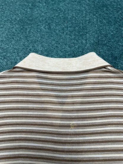 Replica Loro Piana Elvo Striped Polo Shirt For Men - Image 6