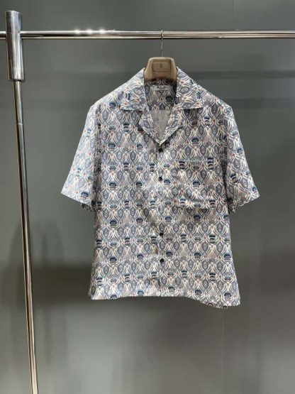 Replica Loro Piana Men's Federico Shirt Linen FAP8854