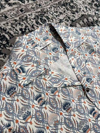 Replica Loro Piana Men's Federico Shirt Linen FAP8854 - Image 8