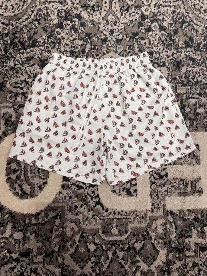 Replica Loro Piana Sailboat Printed Bay Swim Shorts For Men - Image 5